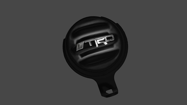 Modified TRD Fog Light Cover Blender Render