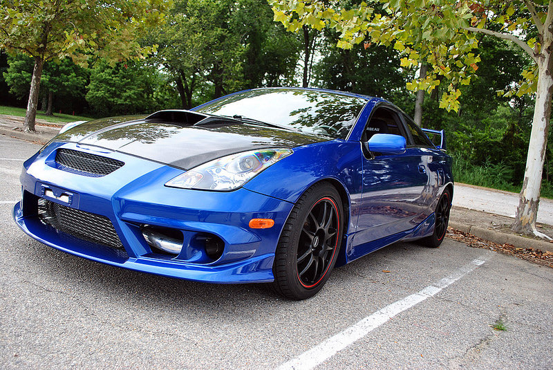 Turbocharged TRD Celica, Octane Blue